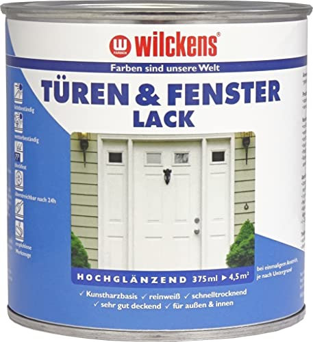 Wilckens Türen- & Fensterlack, 375 ml, Weiß