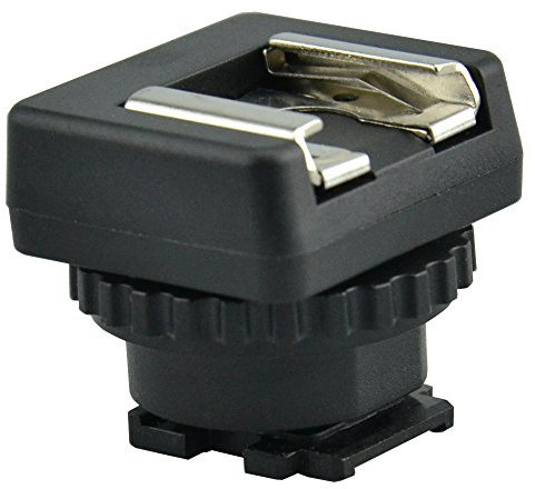 Standard-Blitzschuh-Adapter JJC Blitzschuh-Adapter für Sony Camcorder mit Multi-Interface-Schuh Sony HDR-AX53 AX33 AX100 CX675 CX900 CX610E CX530E CX510E CX400E PJ810E PJ790E PJ780E PJ660E