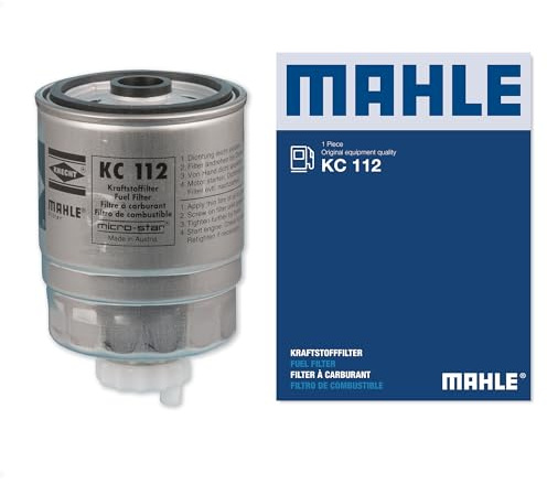 MAHLE KC 112 Kraftstofffilter for Opel Kadett E (T85) u.a. | Kompatibel mit: OPEL ASCONA C, ASCONA C CC, KADETT D, KADETT D, KADETT D Caravan, KADETT E, KADETT E Caravan, KADETT E CC