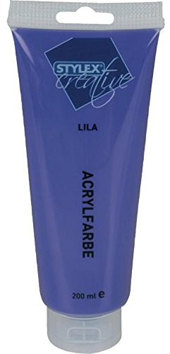STYLEX 28518 Acrylfarbe,5 x 5 x 19,5 cm, lila