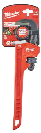 Milwaukee Elektrowerkzeug 48-22-7112 Stahlrohrzange, 30,5 cm, 38 x 3,5 x 12,1 cm
