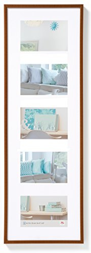 walther design Cadre Photo Bronze 5X 10x15 cm galerie avec Passe-Partout, Cadre Plastique New Lifestyle KV515J