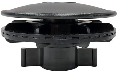 Vico Marine - Boat Vent II - Black - 4.5 W x 4.5 D x 2.5 - Quick and Easy Installation