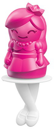 Zoku ZK123-015 Eisformen Ice Pop Prinzessin, 45 ml, Kunststoff, rosa