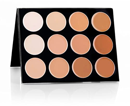Mehron Makeup Celebre Pro-HD Cream Contour & Highlight Palette (12 Colors)