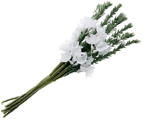 Corsage Creations - Heather - White (6 bunches x 12 stems)