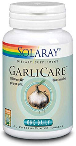 SOLARAY GarliCare, Tablet (Btl-Plastic) 12000mcg | 60ct