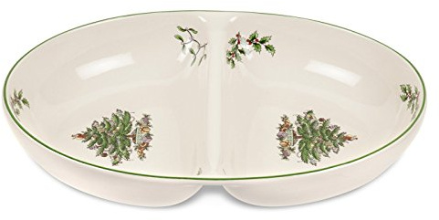 Spode Teller mit Weihnachtsbaum-Motiv
