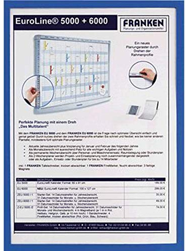 Dokumentenhalter FA18530 magnetisch blau A4 5 St