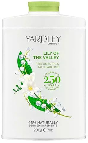 Yardley Lily of the valley Talc Parfume 200g