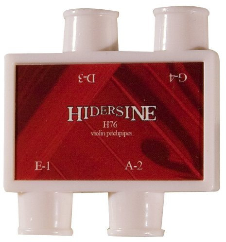 Hidersine E-A-D-G Violin & Mandolin Polymer Pitchpipes - The Right Note Every Time - Sturdy and Compact - Fits effortlessly in your case or pocket.