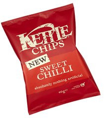 Kettle Chips Sweet Chilli (box of 18 x 40g bags)