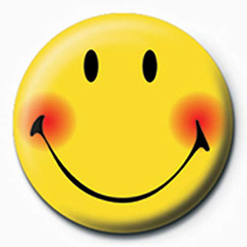 Smiley - Button Badge - Smiley - Blush