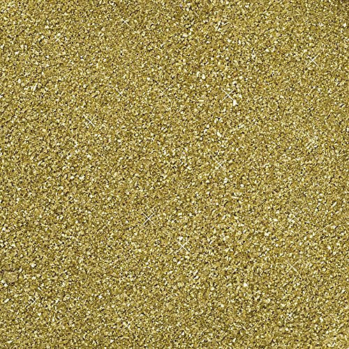 Eurosand Glitter - GLASSAND 0,1-1 mm. 1 kg. Glittersand, Streudeko. 1000 g in Gold DUKATENGOLD 26