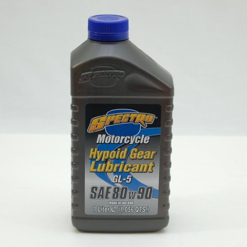 Spectro Olio per ingranaggi SAE 80W90, ultra resistente alla pressione, olio multi-viscosità, specifico per trasmissioni Harley-Davidson Big Twin