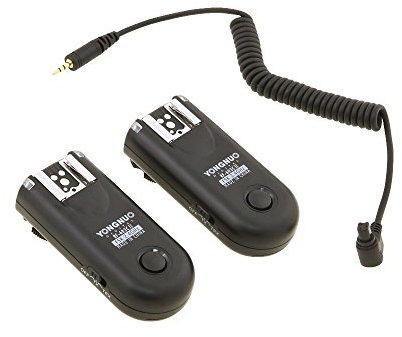 Yongnuo RF-603C II Wireless Remote Flash Trigger C3 for Canon1D 5D 7D 10D 20D 30D 40D 50D,16 Channels,Hot shoe Locking System,Self-detecting System,Switch on Side