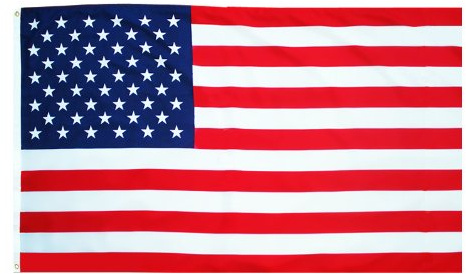 M & M MM – Drapeau USA/Drapeau UK – 150 x 90 cm, résistant aux intempéries, Multicolore, 16211
