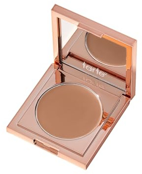 tarte colored clay cc undereye corrector – Full-Coverage Concealer with Vegan Squalane & Caffeine for Dark Circles & Discoloration, Smooths, Cruelty-Free, full size, medium-tan peach