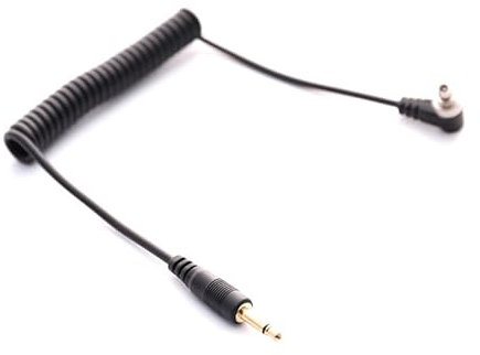 Fomito Ligne de Synchronisation Flash 3m - 3.5mm Brancher sur PC Studio Déclencheur Flash de La Caméra pour Godox Neewer Nicefoto Jinbei Yongnuo