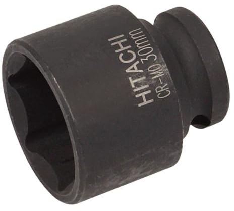 HIKOKI 751809 - Llave de vaso de impacto inserción 1/2 de 17 largo 38 mm Tipo 2