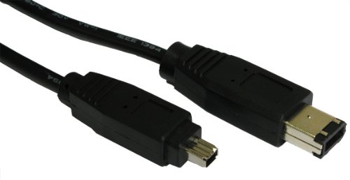 kenable Firewire IEEE 1394 4 Polig Zum 6 Polig Kabel DV-OUT Camcorder Anschlusskabel 3 m [3 Meter/3m]