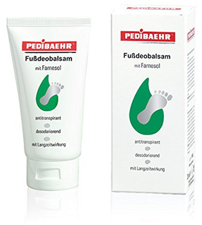 Fußdeobalsam PediBaehr bei Fußschweiß und Fußgeruch,