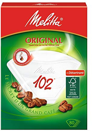 Melitta Original 80 Filtres 102 Sachet de Détartrant