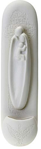 Holyart Bénitier Image Sainte Famille Francesco Pinton 27 cm