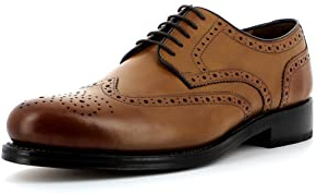 Gordon & Bros. Levet 2318, Herren Businessschuhe und Schnürhalbschuhe (Brogue, Leder) Braun (tan), EU 46