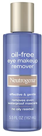 Neutrogena 070501050651 Oil-Free Eye Makeup Remover, 5.5 Fl. Oz