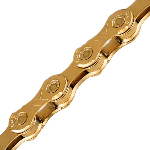 KMC X10 10-Speed X-Series High-Performance Bicycle Chain, Ti Gold