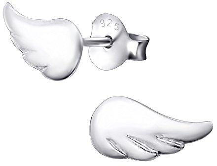 Laimons Smycken Dam Örhängen Ängels-vinge Sterlingsilver 925