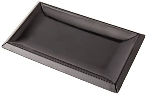 LACOR - 63541 - Bandeja Rectangular De Melamina Classic 26x16x2cm- Negro