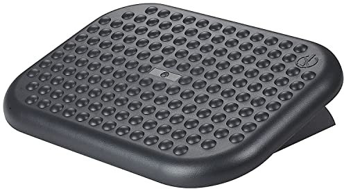 Q-Connect Economy Footrest Tilt Action Platform Size 448x325mm Black KF17981