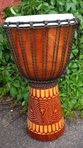 50cm Profi Djembe Trommel Bongo Darbuka Afrika Style Holztrommel Guter Klang