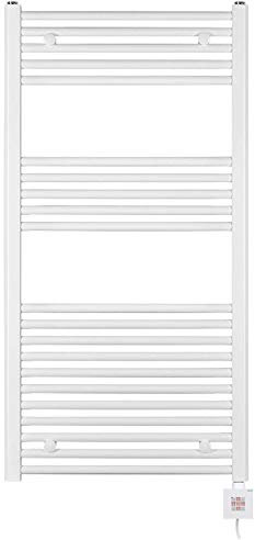 Anapont – Calentador de pared para baño (eléctrico, – Dimensiones: baño (117,5 x 40 cm) con ktx2 tinta – Blanco/de forma recta y relleno