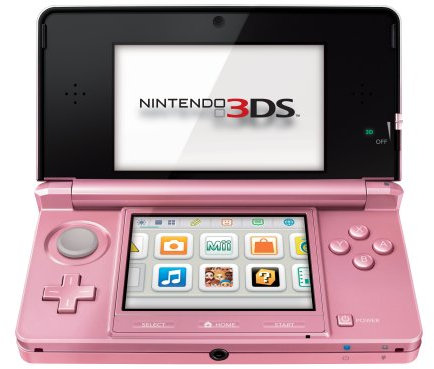 Console Nintendo 3ds Rose Corail