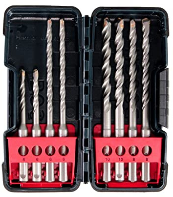 SDS plus-3: Toughbox set 8 uds:6,8,10