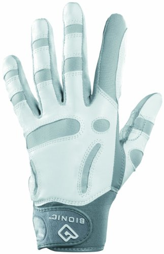 Bionic Herren Golfhandschuh ReliefGrip, für die linke Hand / Rechtshänder, Weiß (White), XL
