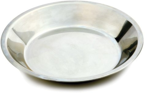 Norpro 3811 Stainless Steel Pie Pan, 9 x 1.5, 1 EA, As Shown