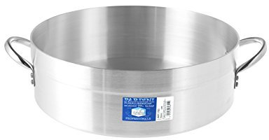 PARDINI Albergo Faitout Basse, Aluminium, Gris, 36 cm