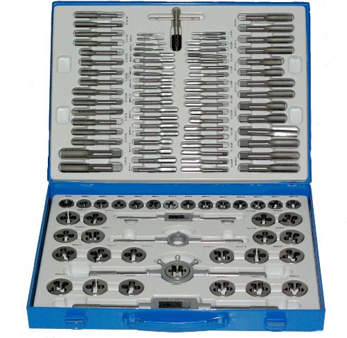 110-tlg. Gewindeschneider Satz Gewindebohrer Set Metrische-Gewindeschneider