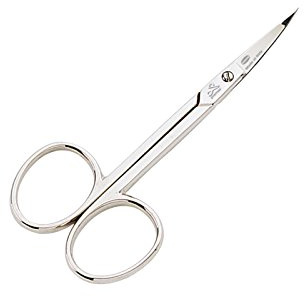 Premax - 15004 - Classica Collection Forbici Pelli - Lama Retta - Acciaio - Nichelate - Made in Italy