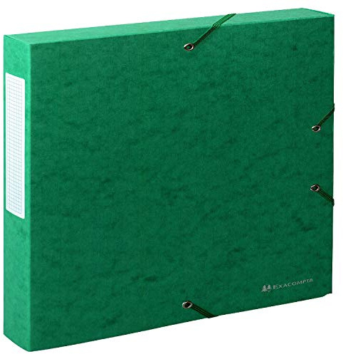 Exacompta Archivbox Scotten A4 Rücken 4 cm grün