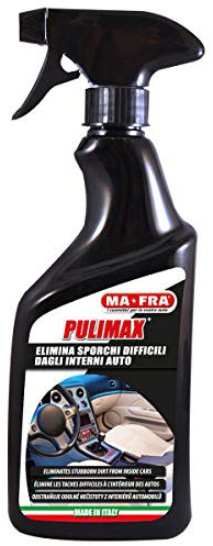 MAFRA, Pulimax, Detergente Per Pulizia Interni, Elimina Sporco Difficile, Neutralizza il Cattivo Odore di Nicotina, Agisce Su Plastica, Tessuto, Skai, Formato da 500 ml