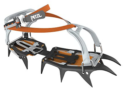Petzl Unisex – Erwachsene Verticality Steigeisen, mehrfarbig, 36-50