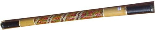 Musikinstrument aus Holz, handgearbeitet, Regenmacher aus Bambus 120 cm | Regenmacher aus Bambus, Percussion Instrument, Klangspielzeug, traditionelles Design, für Kinder und Erwachsene