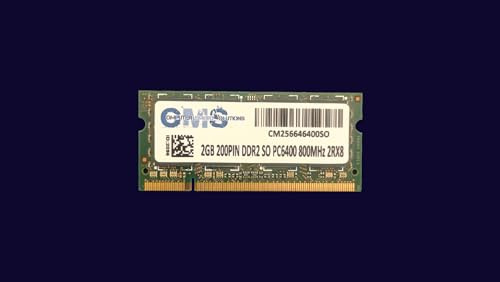 2 GO (1 x 2 Go) de mémoire RAM Compatible Dell Inspiron Mini netbook Im1012–2896obk par CMS A38