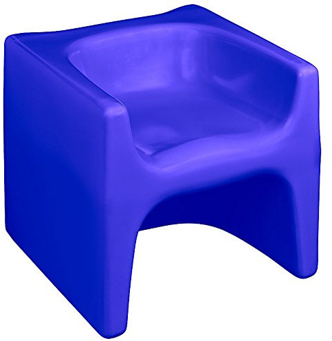 esku DADU Kinderhocker mit DREI Sitzhöhen für Innen- und Außenbereich | wetterfester Wendehocker für Kinder | kippstabil, abwaschbar, UV-stabil in vielen schönen Farben