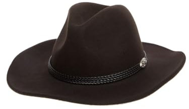 Deiters Cowboyhut Wollfilz schwarz 61